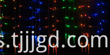 led icicle lights outdoor